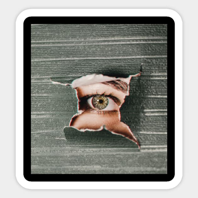 Eye Sticker by Nanrosh6Designs